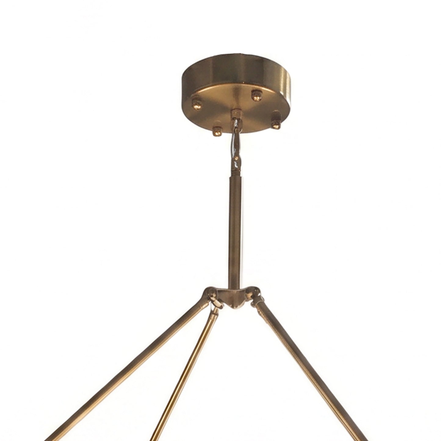 Round Alabaster Chandelier