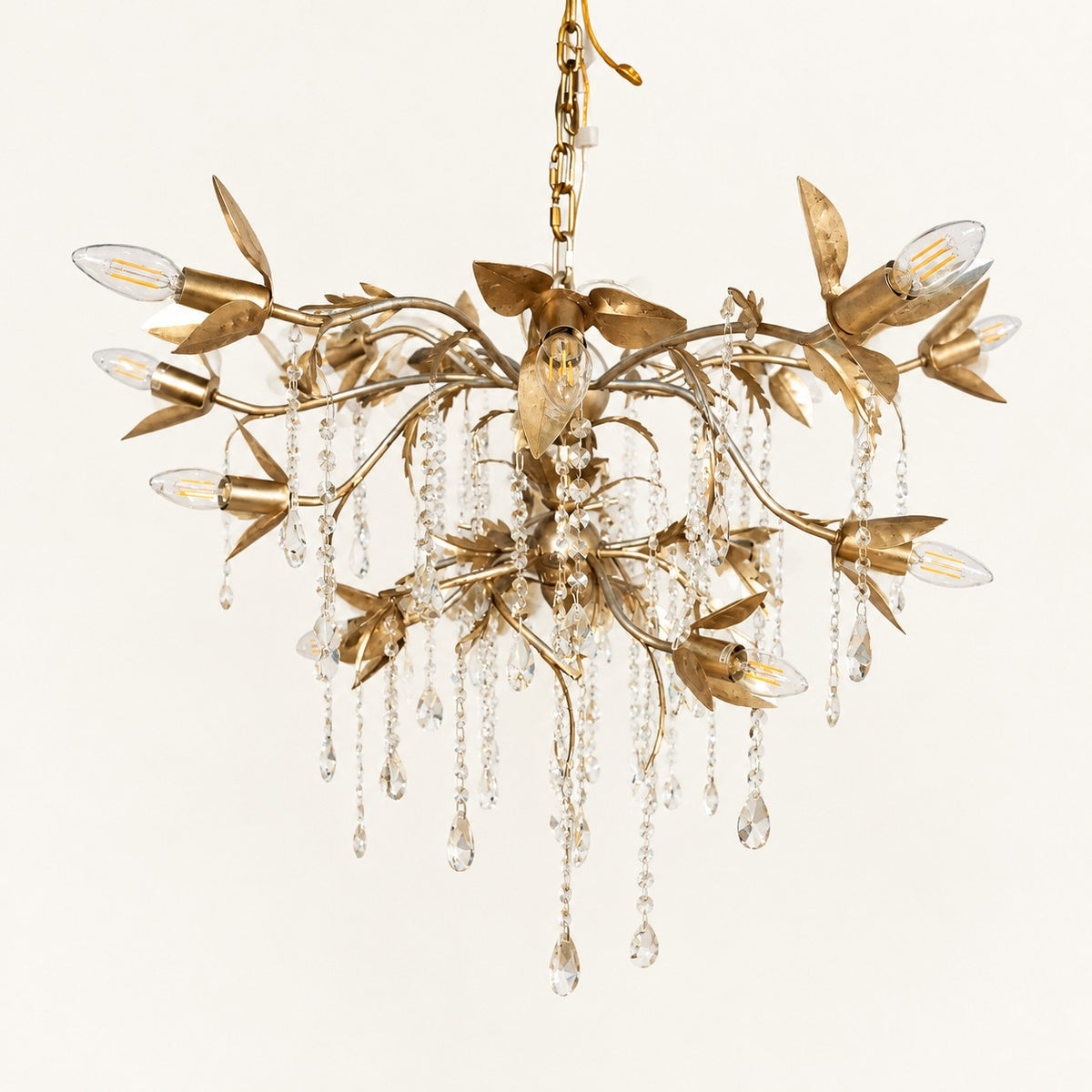 Botanical Branch Crystal Chandelier