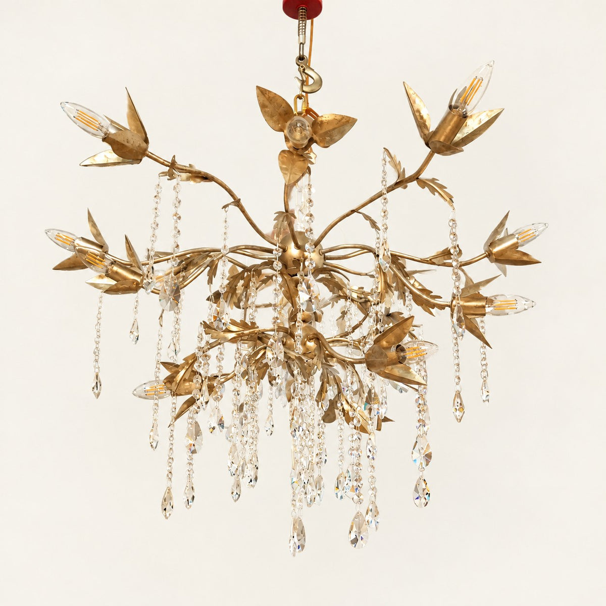 Botanical Branch Crystal Chandelier