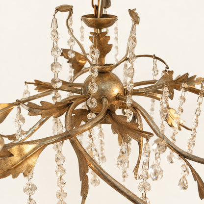Botanical Branch Crystal Chandelier
