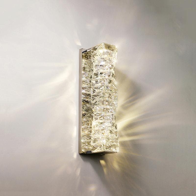 Irregular Crystal Block Wall Sconce Light