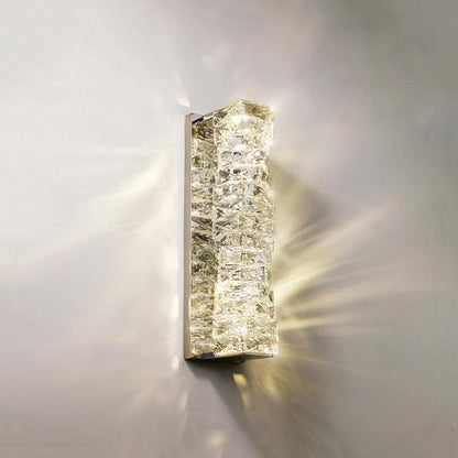 Irregular Crystal Block Wall Sconce Light