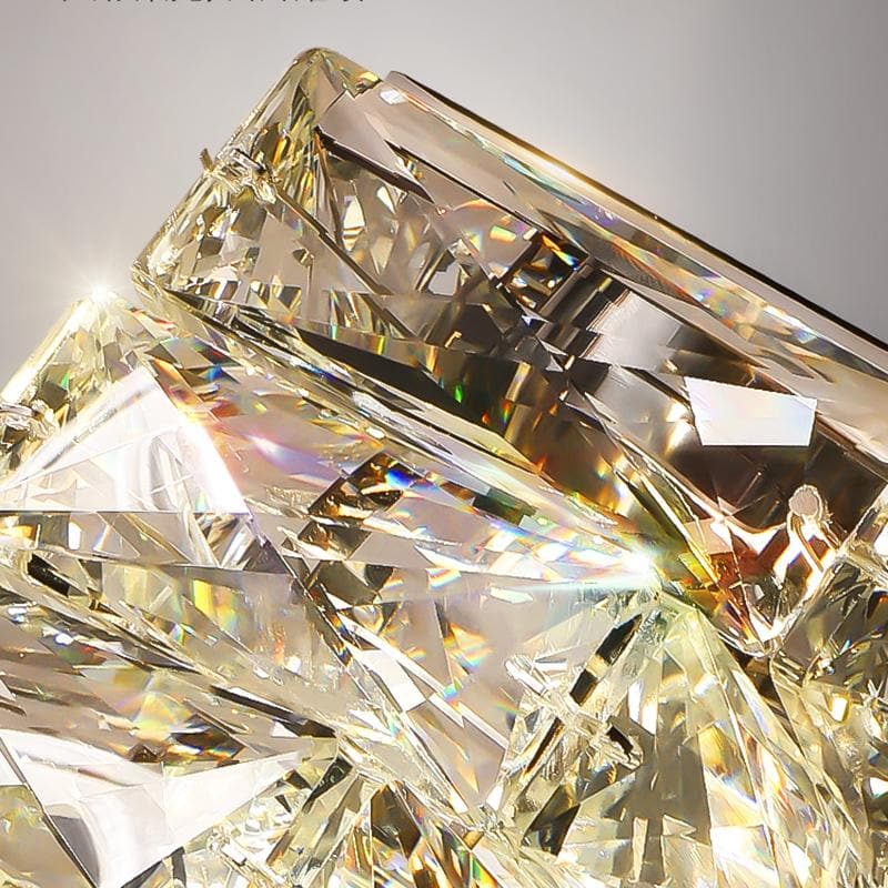 Irregular Crystal Block Wall Sconce Light