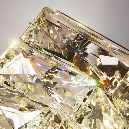 Irregular Crystal Block Wall Sconce Light