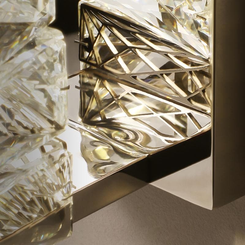 Irregular Crystal Block Wall Sconce Light