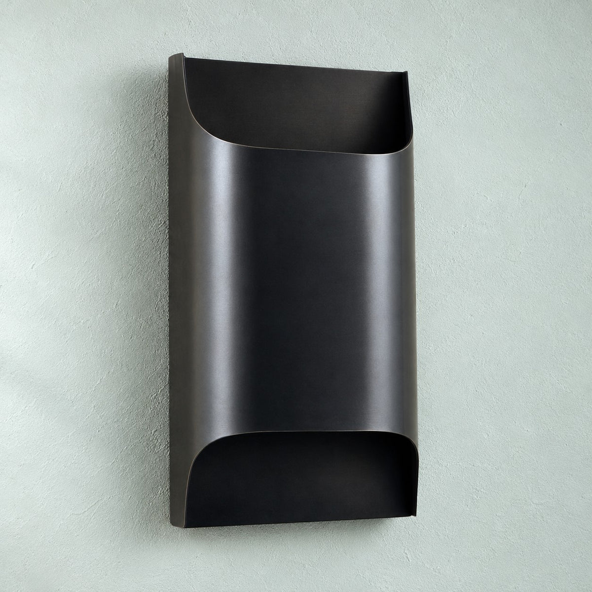 Brass Wall Sconce, Sculpted Design