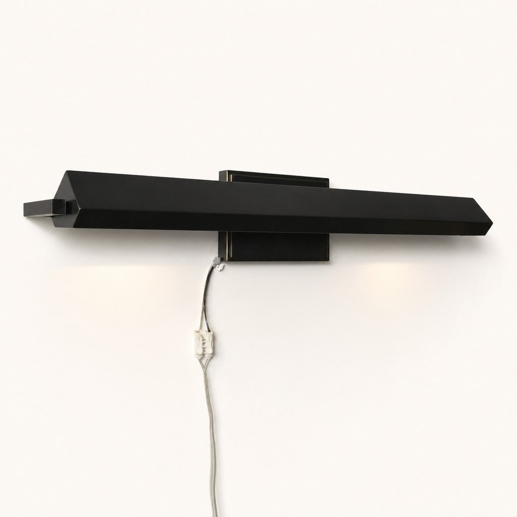 Linear Black LED Wall Light